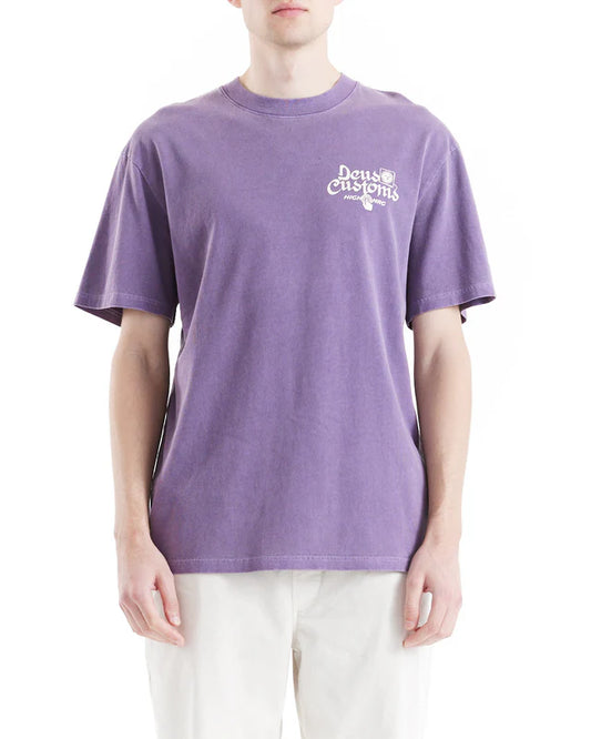 Deus ex machina - Open Head Tee Navy Cosmos