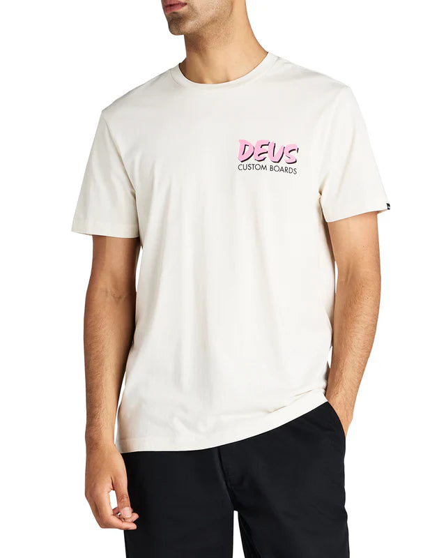 Deus ex machina - Gonz Tee Vintage Surfboard
