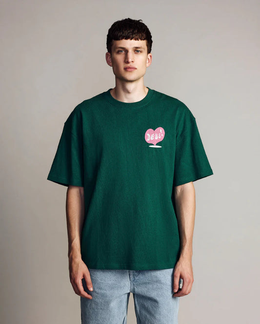 Deus Ex Machina - Deep Cut Tee Verdant Green