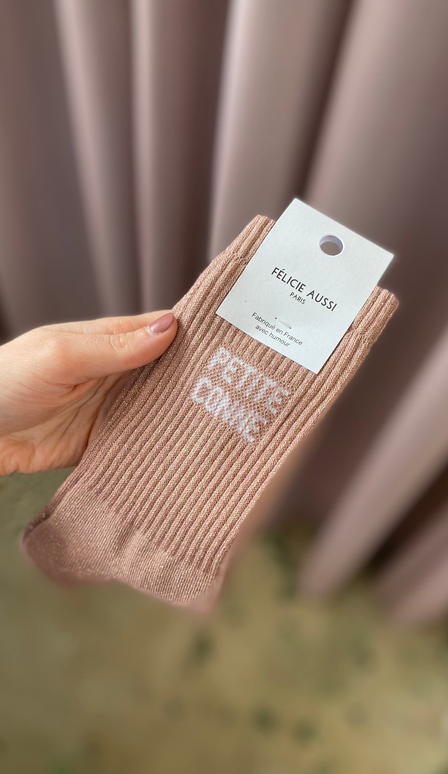 Chaussettes "petite conne"