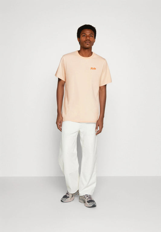 Tee-shirt script apricot