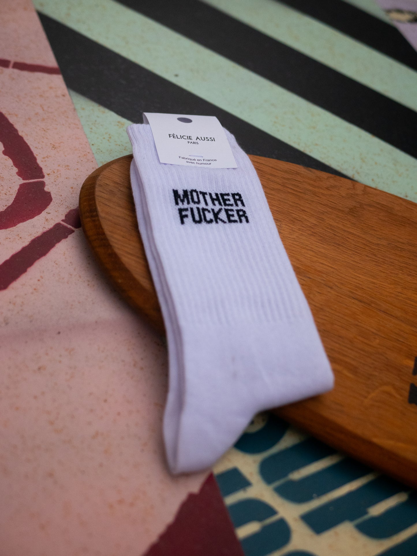 Chaussettes "Motherfucker" - Félicie