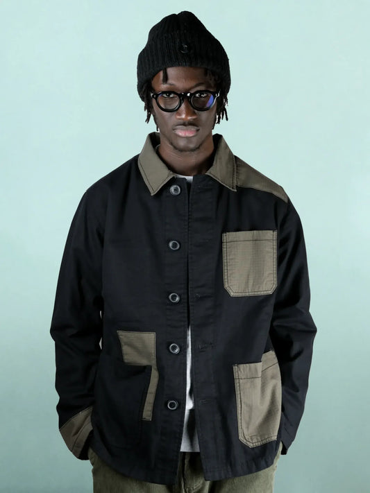 Bleu de chine - PATCHWORK JACKET