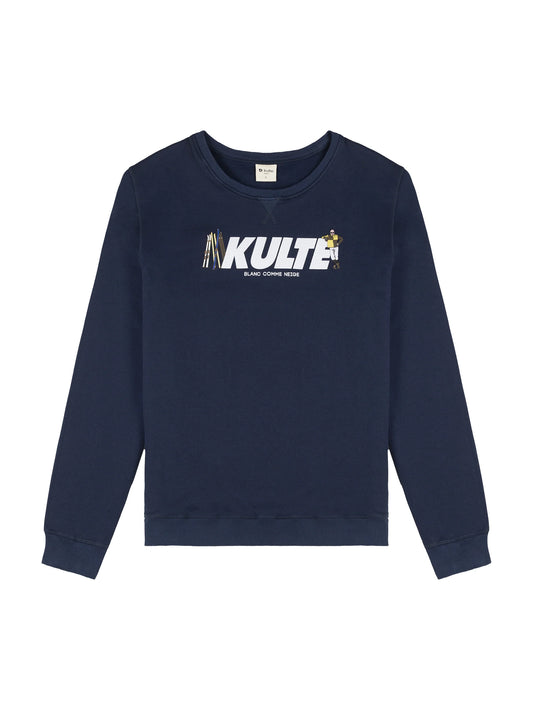 Sweat col rond Duss - Navy